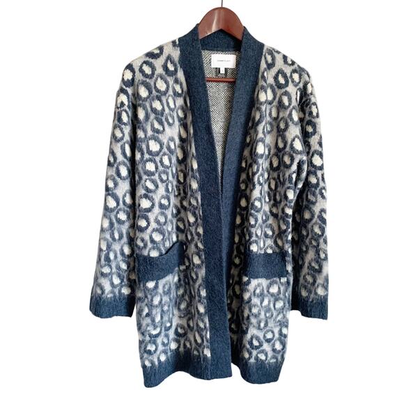 Current Elliott The Rick Cardigan Sweater 0 Blue - Picture 3 of 7